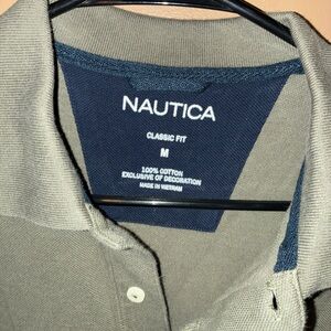 Nautica Men's Polo Shirt - olive green
